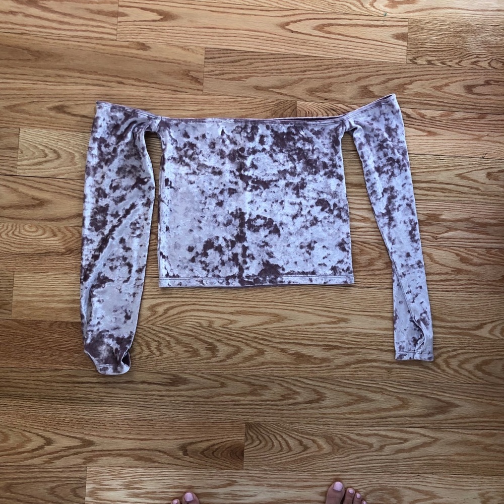 Pacsun off the shoulder shirt